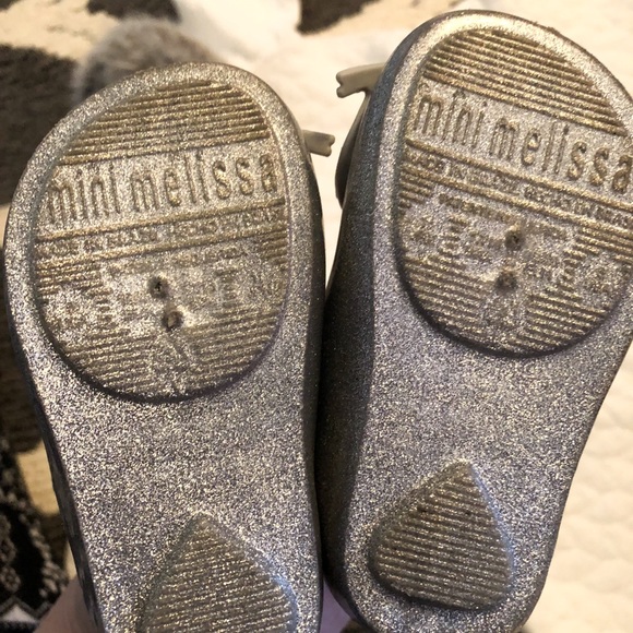 Gray glitter kitty cats! Mini Melissa’s! - Picture 2 of 2